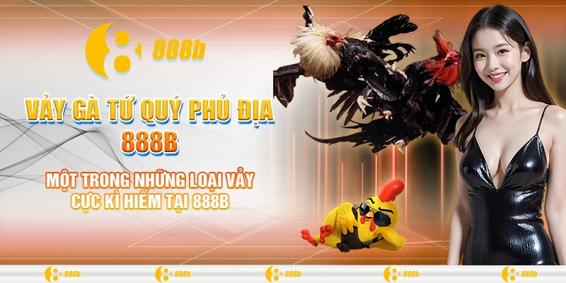 Vảy Gà Tứ Quý Phủ Địa 888B: Bí Quyết Thành Công Trong Đá Gà 1 Một trong những loại vảy cực kì hiếm tại 888B