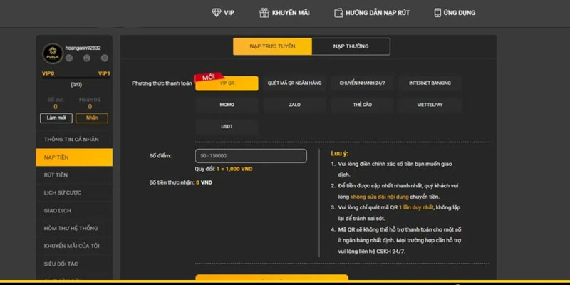 Nạp Tiền 888B Với Quy Trình Nhanh Chóng, An Toàn, Tiện Lợi 4 Tối ưu hoá tiền vốn cho hội viên khi thực hiện giao dịch tại đơn vị